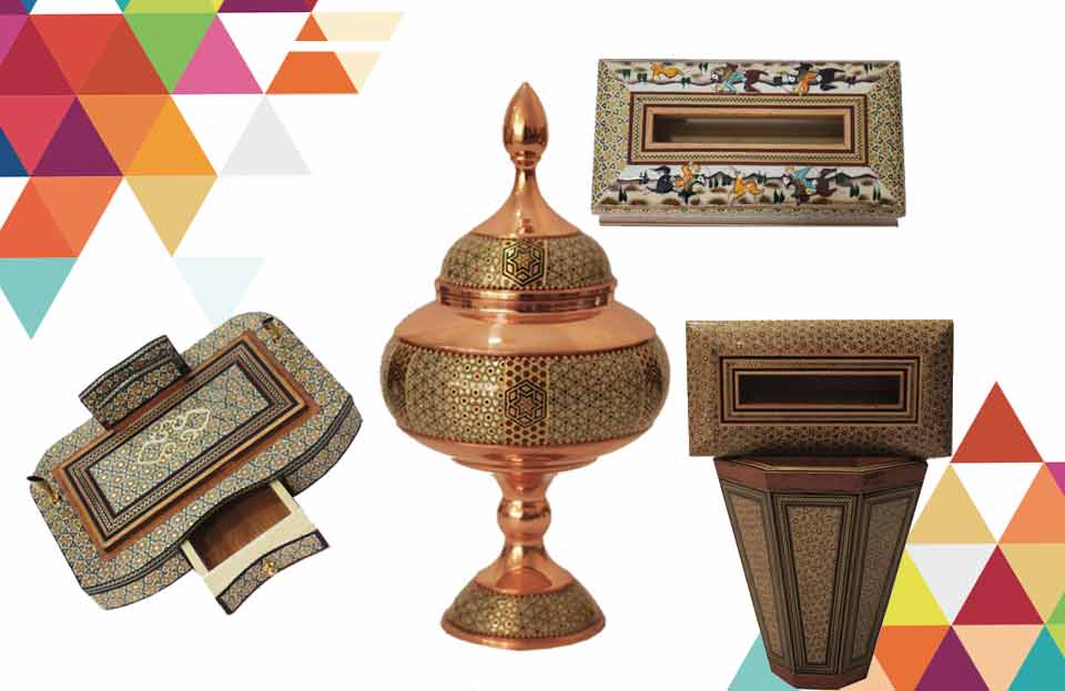 خاتم کاری در بورس صنایع دستی هنر دیبا