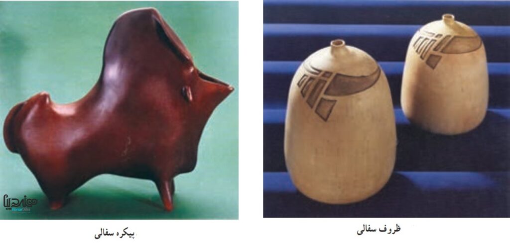 آثار هنری سفالی