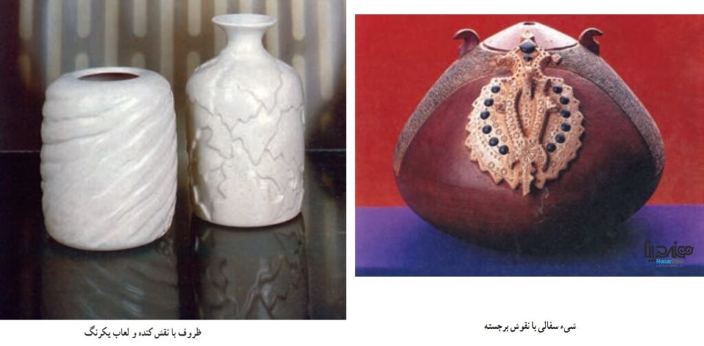 آثار هنری سفالی