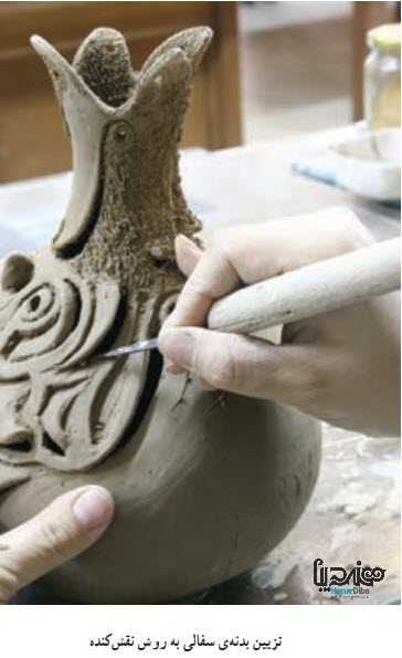 آثار هنری سفالی