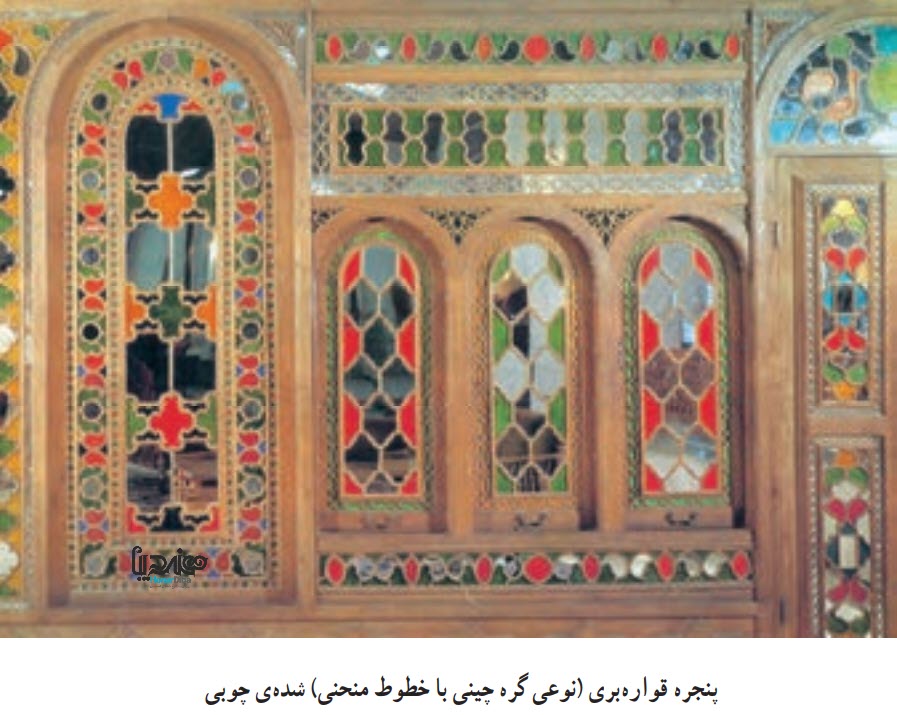 پنجره صنایع دستی چوبی - هنر دیبا