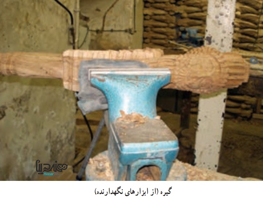 انواع گیره- صنایع دستی چوبی - هنر دیبا