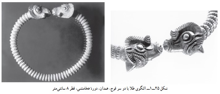 النگوی طلا - صنایع دستی - هنر دیبا
