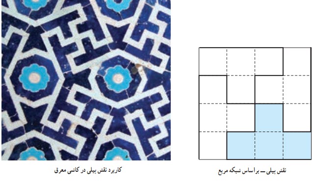 نقش پیلی ــ براساس شبکه مربع