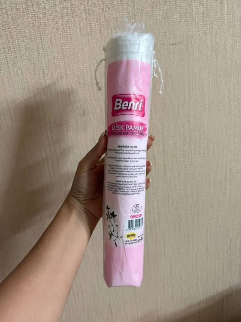 پد دیسکی بنری Benri Disk Pamuk Round Cotton Pads - تصویر 2