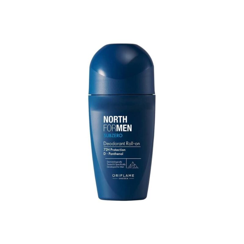 مام رولی ضد تعریق مردانه نورث فور من ساب زیرو North For Men Subzero Deodorant Roll-On - Image 1