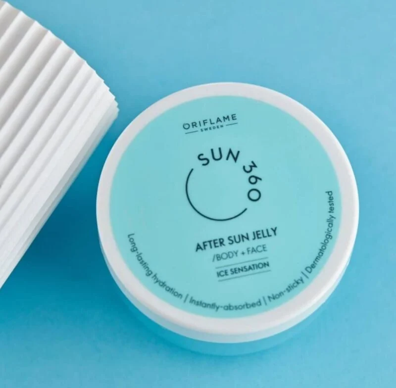 ژل افترسان صورت و بدن سان 360 Sun 360 After Sun Jelly Body + Face - تصویر 4