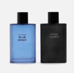 ادوتویلت مردانه من سیلور و من بلو اسپریت زارا Zara MAN SILVER + BLUE SPIRIT EDT
