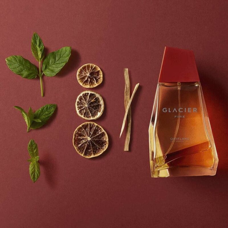 ادوتویلت مردانه گلشیر فایر قهوه ای GLACIER Fire Eau de Toilette - تصویر 7