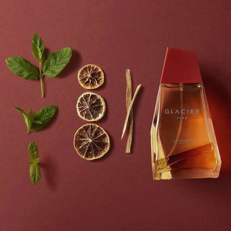 ادوتویلت مردانه گلشیر فایر قهوه‌ای – GLACIER Fire Eau de Toilette - تصویر 7