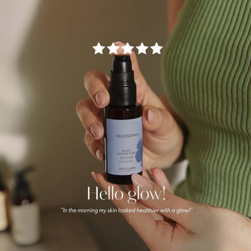 اکسیر آرامش بخش و شارژ مجدد صورت ولوسفی Wellosophy Relax & Recharge Sleep Face Elixir - تصویر 3