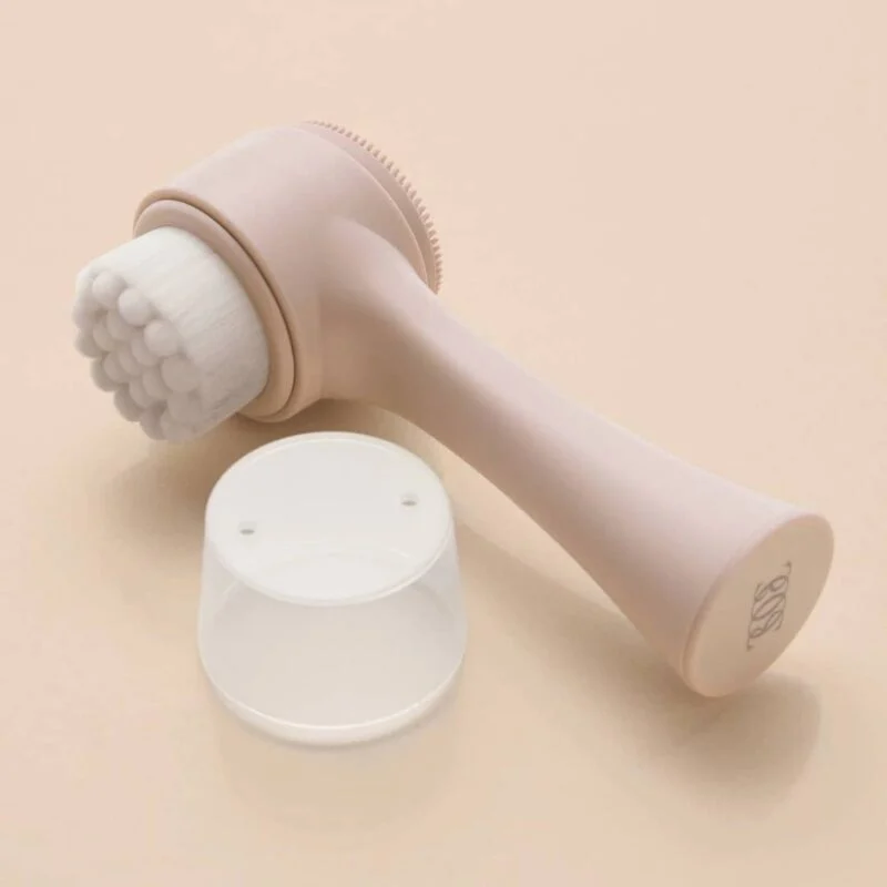 براش دو طرفه پاک‌کننده و لایه‌بردار صورت Dual Facial Cleansing Brush - تصویر 4