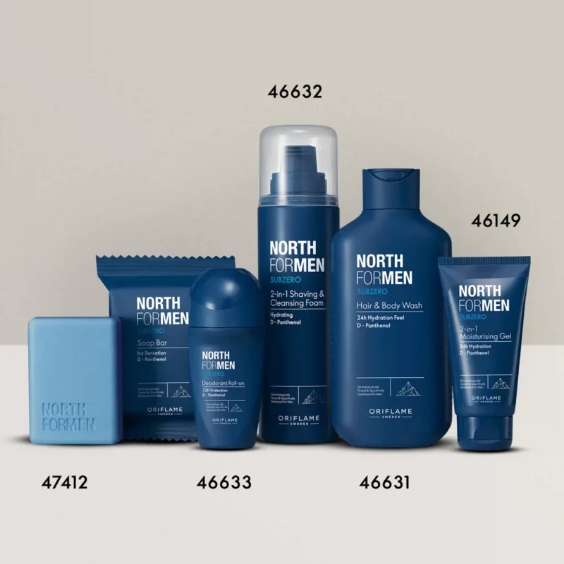 صابون قالبی نورث فور من ساب زیرو North For Men Subzero Soap Bar - تصویر 6