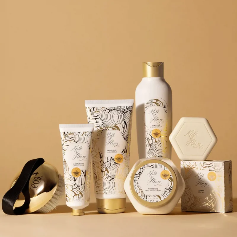 صابون کرمی شیر و عسل گلد Milk & Honey Gold - تصویر 5