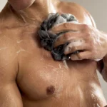 لیف زغال فعال Charcoal shower puff - تصویر 2