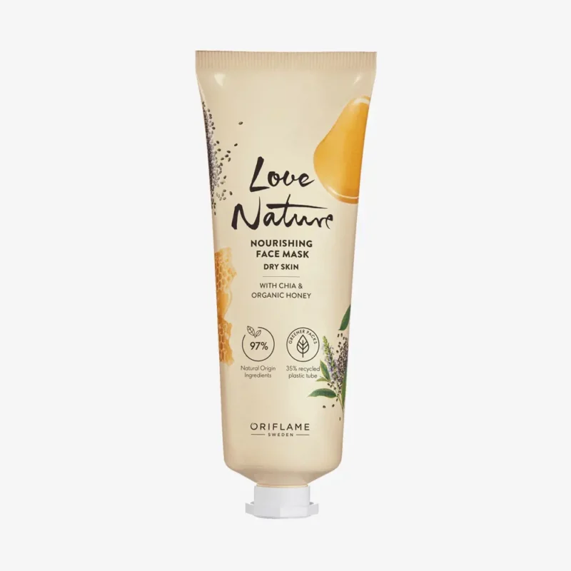 ماسک صورت تغذیه‌کننده لاونیچر با چیا و عسل ارگانیک Love Nature Nourishing Face Mask with Chia & Organic Honey - تصویر 1