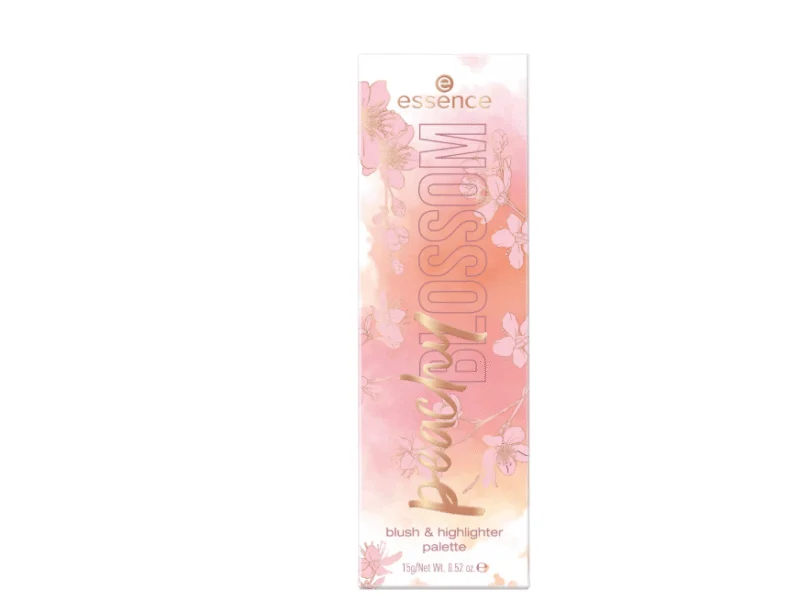 پالت رژگونه و هایلایتر اسنس پیچ بلاسم Essence Peach Blossom Blush & Highlighter Palette - تصویر 1