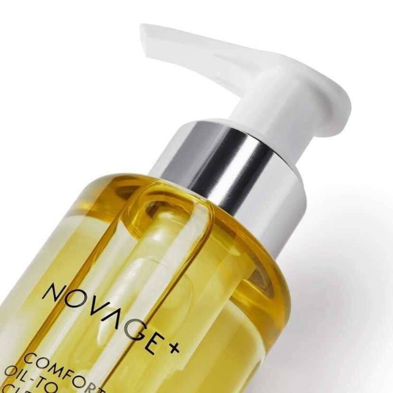 پاک کننده روغنی تبدیل شونده به شیر پاکن نوایج پلاس Novage+ Comfort Oil-to-Milk Cleanser - Image 3