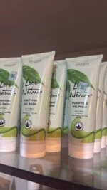 ژل شستشوی صورت تی تری و لیمو لاونیچر Love Nature Cleansing Gel with Organic Tea Tree and Lime - تصویر 2