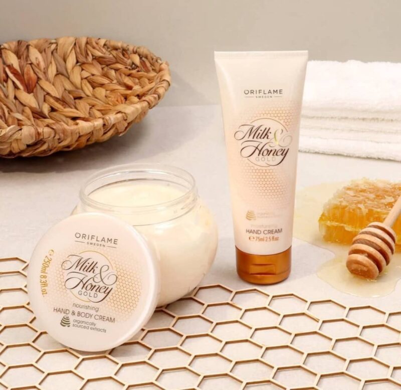 کرم دست شیر و عسل گلد MILK AND HONEY GOLD CREAM Moisturising Hand Cream - تصویر 3