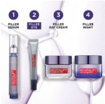 کرم دور چشم فیلر روتالیفت لورال L'Oreal Paris Revitalift Filler Hyaluronic Acid Anti Ageing Eye Cream - تصویر 3
