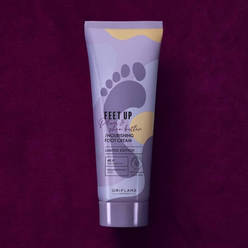 کرم پا تغذیه کننده با کره شی و عصاره آلو سیاه Feet Up Plum & Shea Butter Nourishing Foot Cream - تصویر 1
