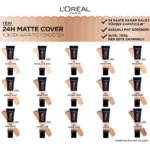 کرم پودر Matte Cover شماره 115 اینفالیبل لورال infaillible 32H Matte powder cream loreal - تصویر 3