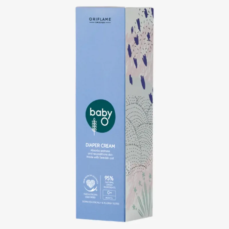 کرم پیشگیری از سوختگی ناحیه پوشک بی‌بی او BABY O Diaper Cream - تصویر 2