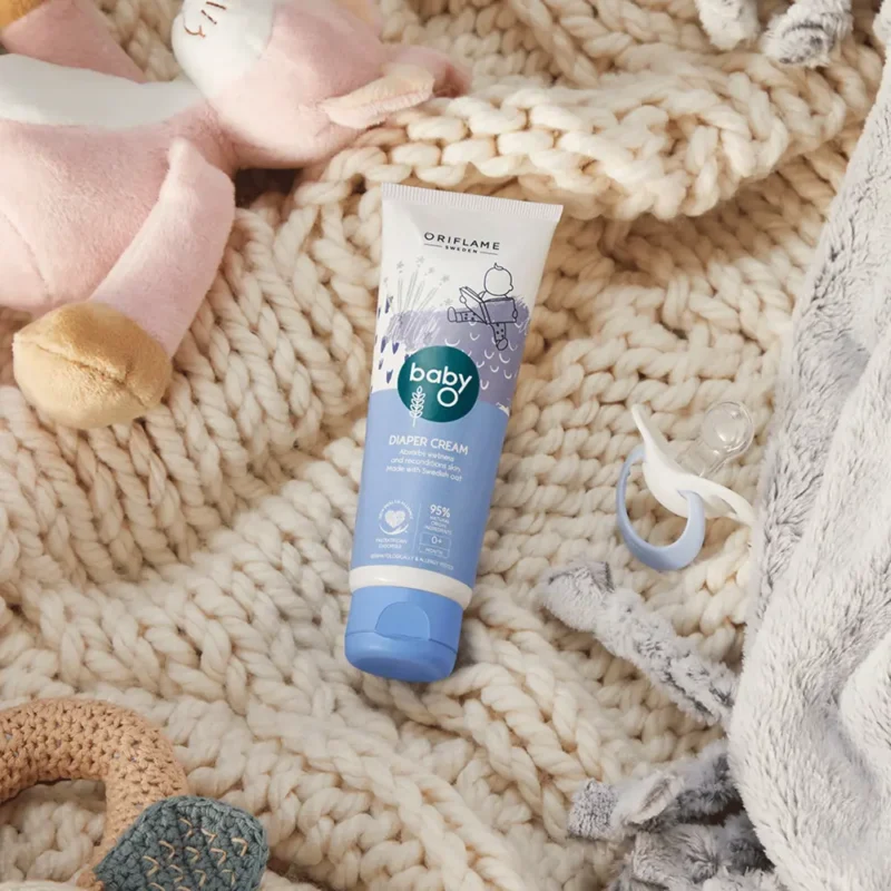 کرم پیشگیری از سوختگی ناحیه پوشک بی‌بی او BABY O Diaper Cream - تصویر 3