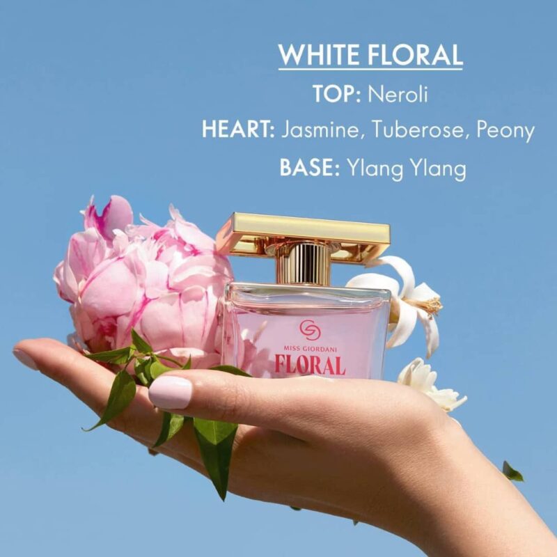 پرفیوم زنانه میس جوردانی فلورال جوردانی گلد women's perfume miss giordani floral Giordani Gold - Image 3
