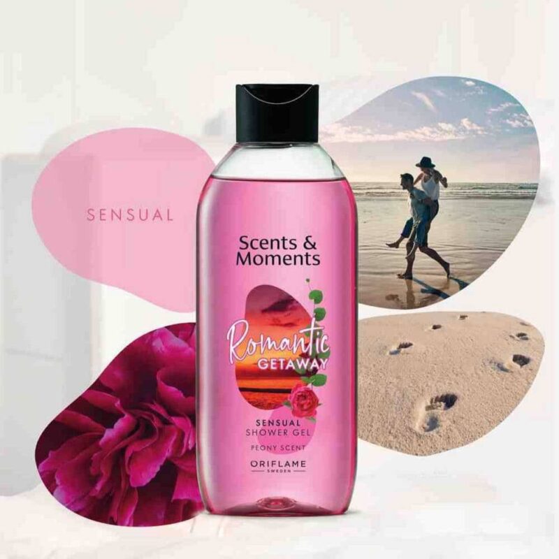 شامپو بدن سنت مومنت رمانتیک Scents & Moments Romantic Getaway Sensual Shower Gel - Image 2