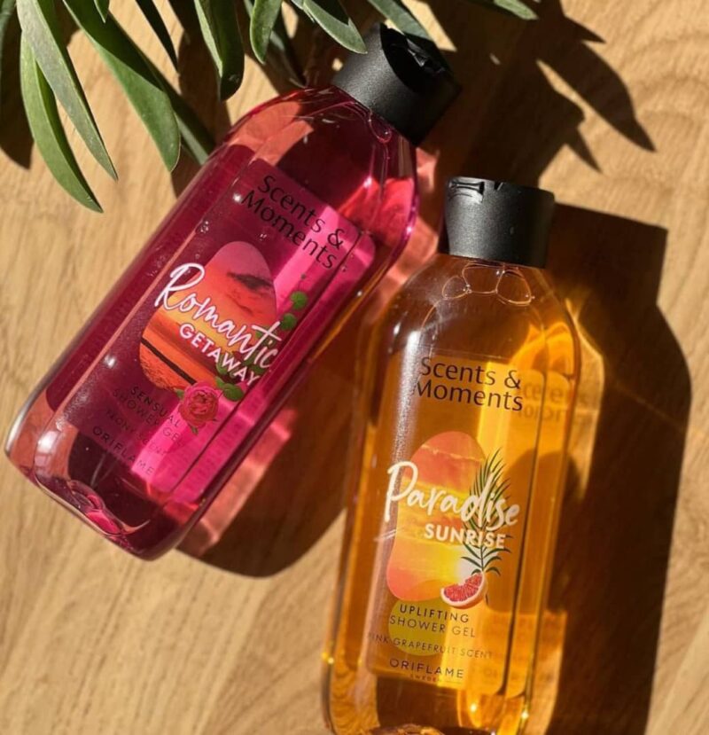 شامپو بدن سنت مومنت رمانتیک Scents & Moments Romantic Getaway Sensual Shower Gel - Image 3