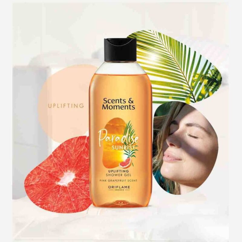 شاور ژل بدن سنت اند مومنتز پارادایس سانرایز Scents & Moments Paradise Sunrise Uplifting Shower Gel - Image 4