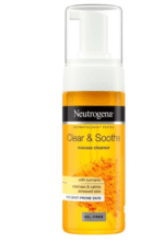 ژل شستشو صورت فوم زردچوبه نیتروژنا neutrogena soothing clear - Image 5