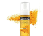 ژل شستشو صورت فوم زردچوبه نیتروژنا neutrogena soothing clear