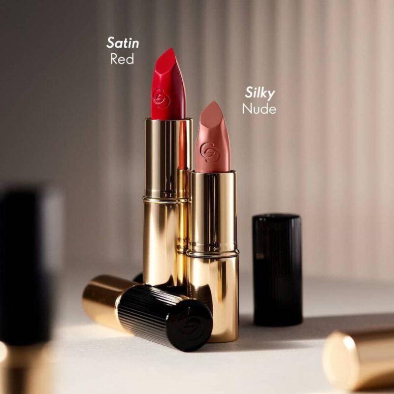 رژ لب ساتنی آیکونیک جوردانی گلد Giordani Gold Iconic Satin Lipstick SPF 15 - تصویر 4