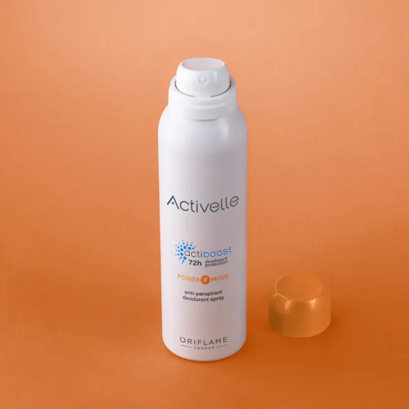اسپری بدن ضدتعریق اکتیول پاور مو Activelle Power Move Anti-Perspirant Body Spray 72h - تصویر 2