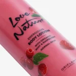 لوسیون بدن انرژی‌زا نعناع و تمشک ارگانیک لاونیچر Love Nature Energising Body Lotion with Organic Mint & Raspberry - تصویر 3
